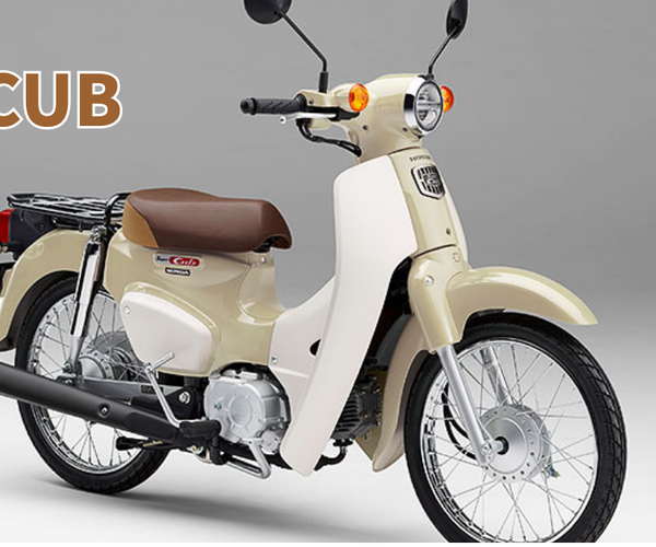 低走行　バッテリー、プラグ、オイル、エアーエレメント新品　　珍しい色のカブ50FI ホンダ（HONDA） ホンダ純正 17210-KZV-J00 スーパーカブ50 110 AA04