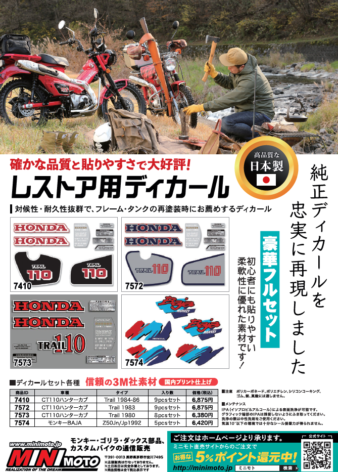 レストア用ディカール