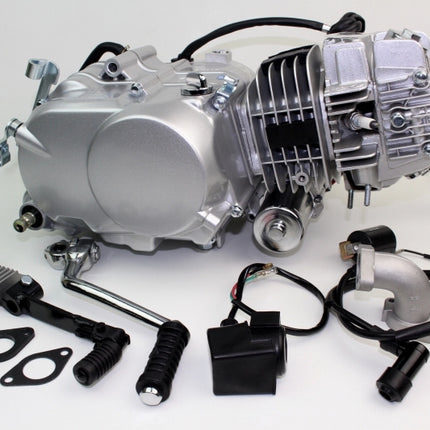 125ccエンジン セル始動方式 2次側クラッチ