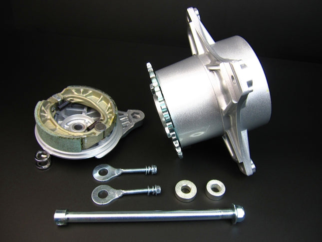 ダックス4本スポーク用リアハブセット