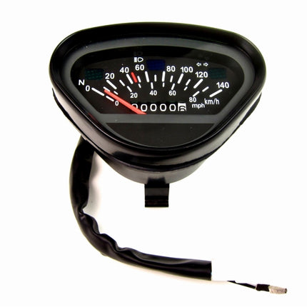 ダックスシャリィ12Vスピードメーター140km/h表示