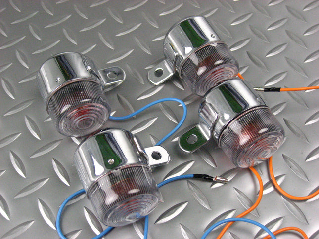 6VモンキーウインカーZ50J初期型タイプメッキ/クリア