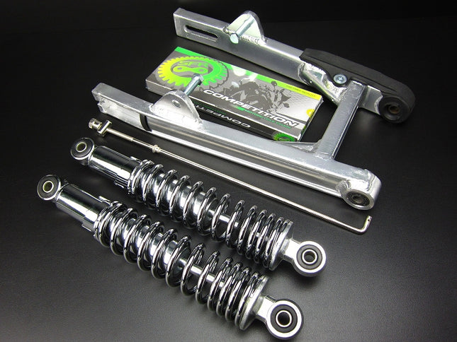 モンキースイングアーム5cm+リアショック280mm