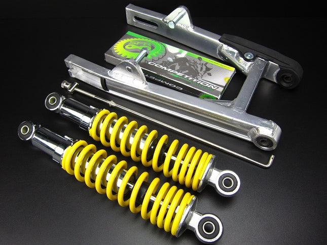 モンキースイングアーム5cm+リアショック280mm