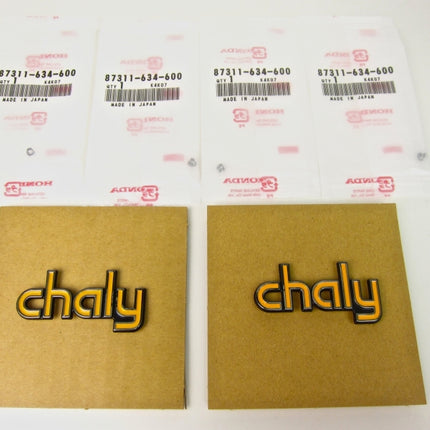 ホンダ純正シャリィエンブレム左右クリップ付