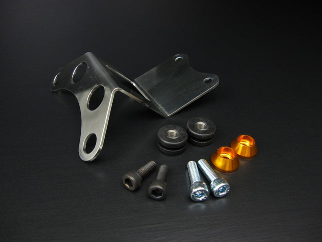 オイルクーラーフォーク下取り付けブラケットセット