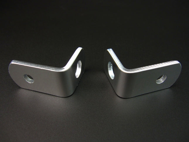 モンキーL型ウインカーステー左右セットM8シルバー