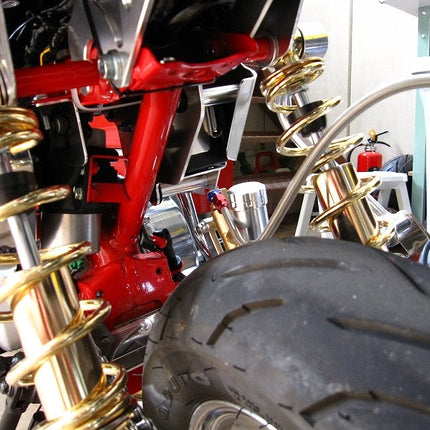 モンキーバックフェンダーステー5cmロングスイングアーム用