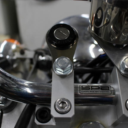 モンキーメインスイッチ移設ステーステンレス製M8、10