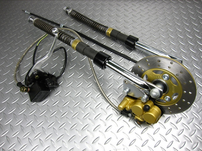 モンキーフロントサスペンションディスク用50mmショート