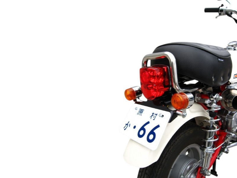 ステンレス製4Lモンキーテールランプ用グラブバー – ミニモト公式