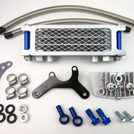 モンキーオイルクーラー3段コアプロテクター