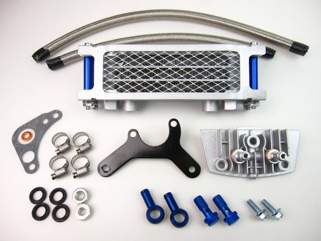 モンキーオイルクーラー3段コアプロテクター