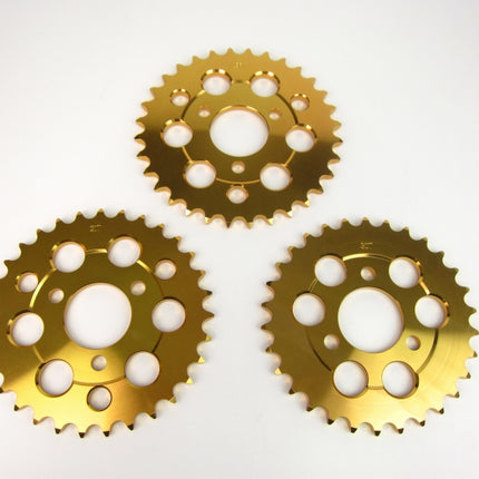 モンキーリアスプロケットジュラルミンゴールド25T