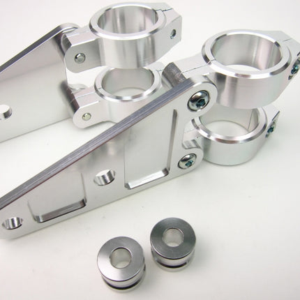 ヘッドライトステーアルミ製ビレッドφ30/31mm用