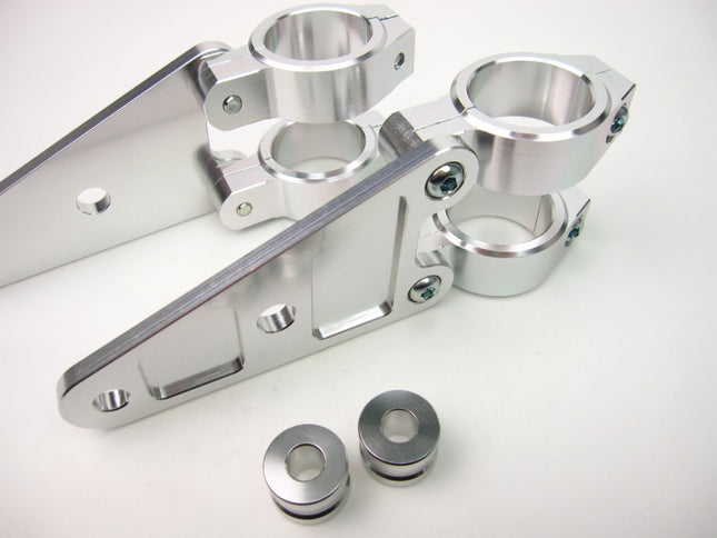 ヘッドライトステーアルミ製ビレッドφ30/31mm用