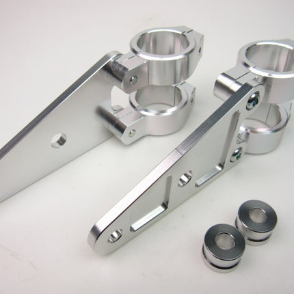 ヘッドライトステーアルミ製ビレッドφ30/31mm用