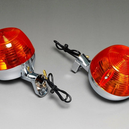 初期型ダックスウインカーオレンジ平らレンズ付き