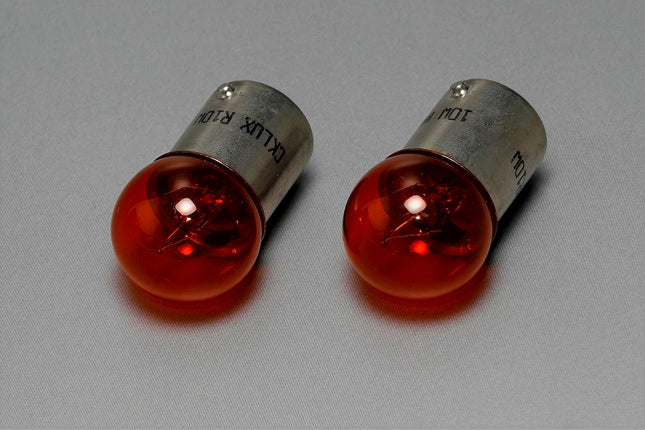 ウインカー電球6V10Wオレンジ2ヶ入り
