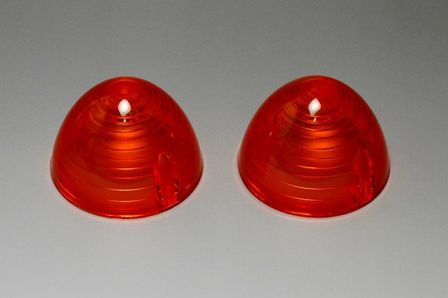 初期型ダックスウインカーオレンジ凸レンズ単体2ケ