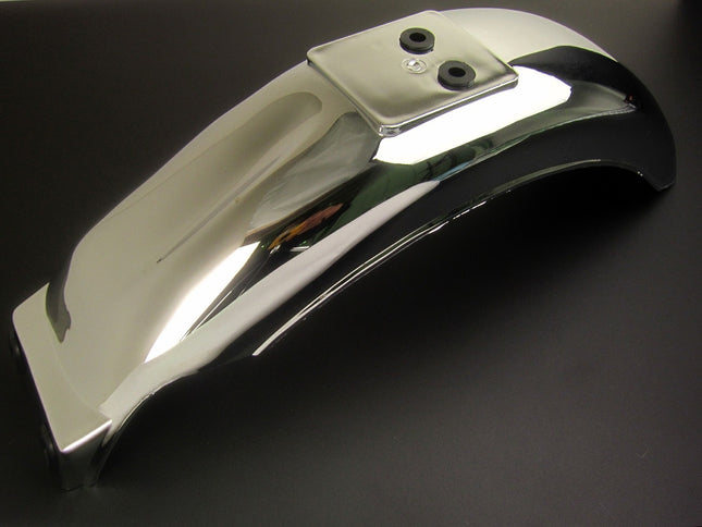 モンキースチール製リアフェンダー クロームメッキ