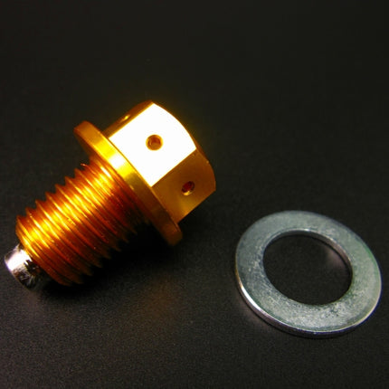 モンキー系エンジン向けマグネットドレンプラグゴールド