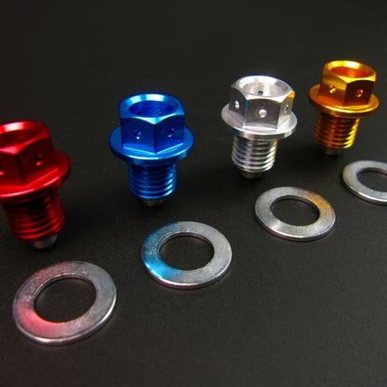 モンキー系エンジン向けマグネットドレンプラグブルー