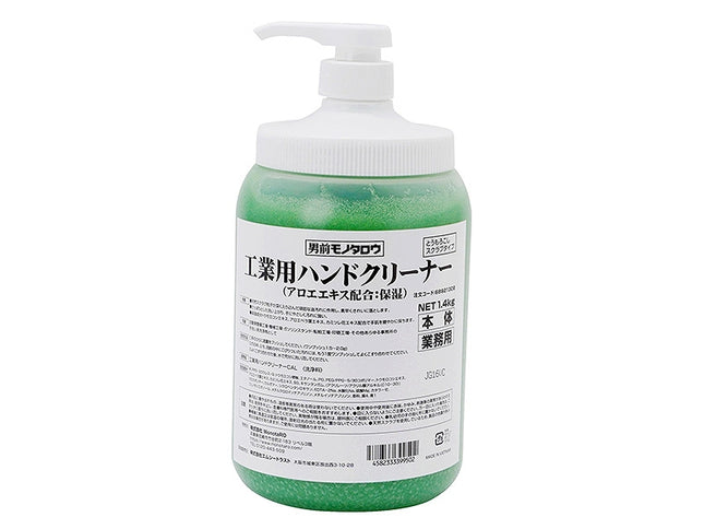 工業用ハンドクリーナーポンプ容器1.4kg(アロエエキス配合)