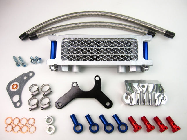 モンキーオイルクーラー3段コアプロテクター