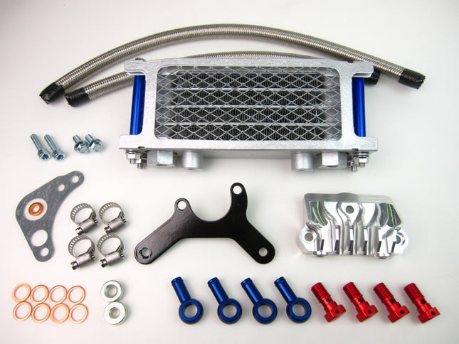 モンキーオイルクーラー4段コアプロテクター