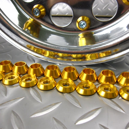 ホイール用ドレスアップピアスゴールド8ヶセット(1輪分)