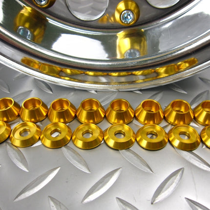 ホイール用ドレスアップピアスゴールド8ヶセット(1輪分)