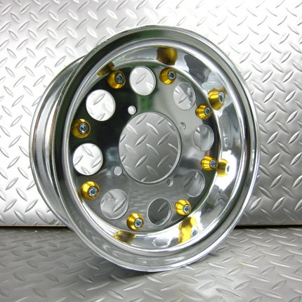 ホイール用ドレスアップピアスゴールド8ヶセット(1輪分)