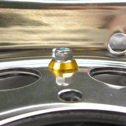 ホイール用ドレスアップピアスゴールド8ヶセット(1輪分)