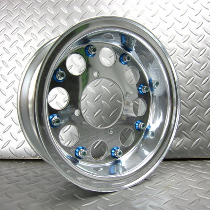 ホイール用ドレスアップピアスブルー8ヶセット(1輪分)