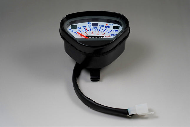 ダックス12Vスピードメーター140km/hホワイト