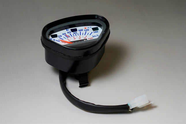 ダックス12Vスピードメーター140km/hホワイト