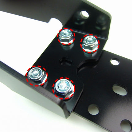 アルミ製5Lモンキーテールマウント前後3ポジション調整式