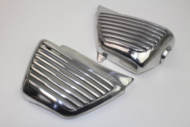 エイプ50.100アルミ製フィンタイプ両サイドカバー