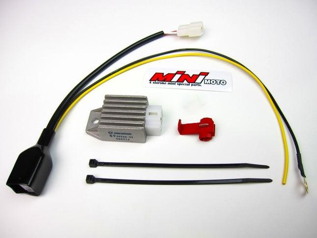 6Vモンキーシリコンレクチファイヤーからレギュレーター