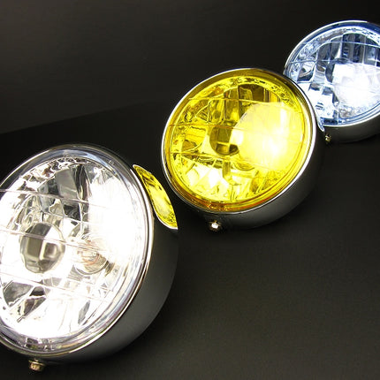 カブマルチリフレクターヘッドライトレンズブルー