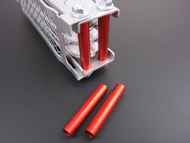 プロテクトオイルクーラーサイドポール4段用レッド