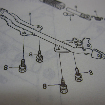 ステップマウントボルト・ワッシャー4ヶ入り