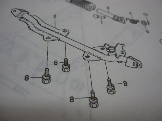 ステップマウントボルト・ワッシャー4ヶ入り