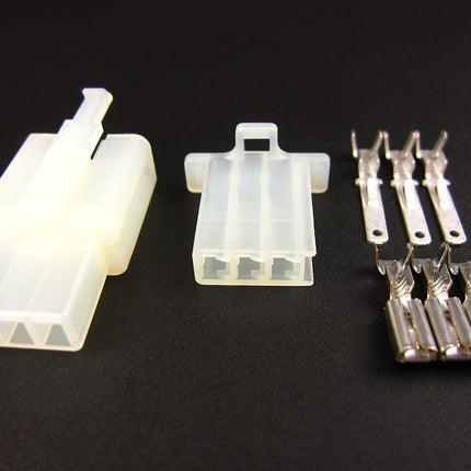 110シェルロック付きコネクター3極カプラーギボシ付