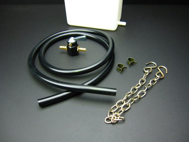 整備用サブガソリンタンクコック付き