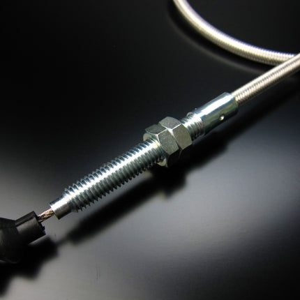 150cc用クラッチケーブル730mmメッシュ