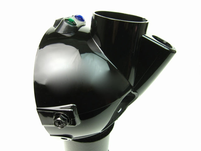 モンキーヘッドライトケースメーター穴ありブラック