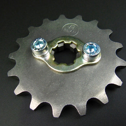 アルミ製スプロケットドライブプレートゴールド