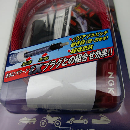 モンキー用NGKパワーケーブル(プラグコード)L3Rレッド